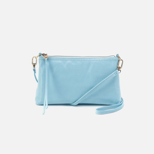 HOBO Darcy Crossbody In Polished Leather - Stratosphere