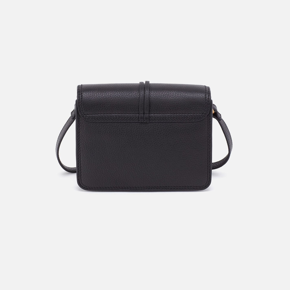 HOBO Eden Small Crossbody In Pebbled Leather - Black