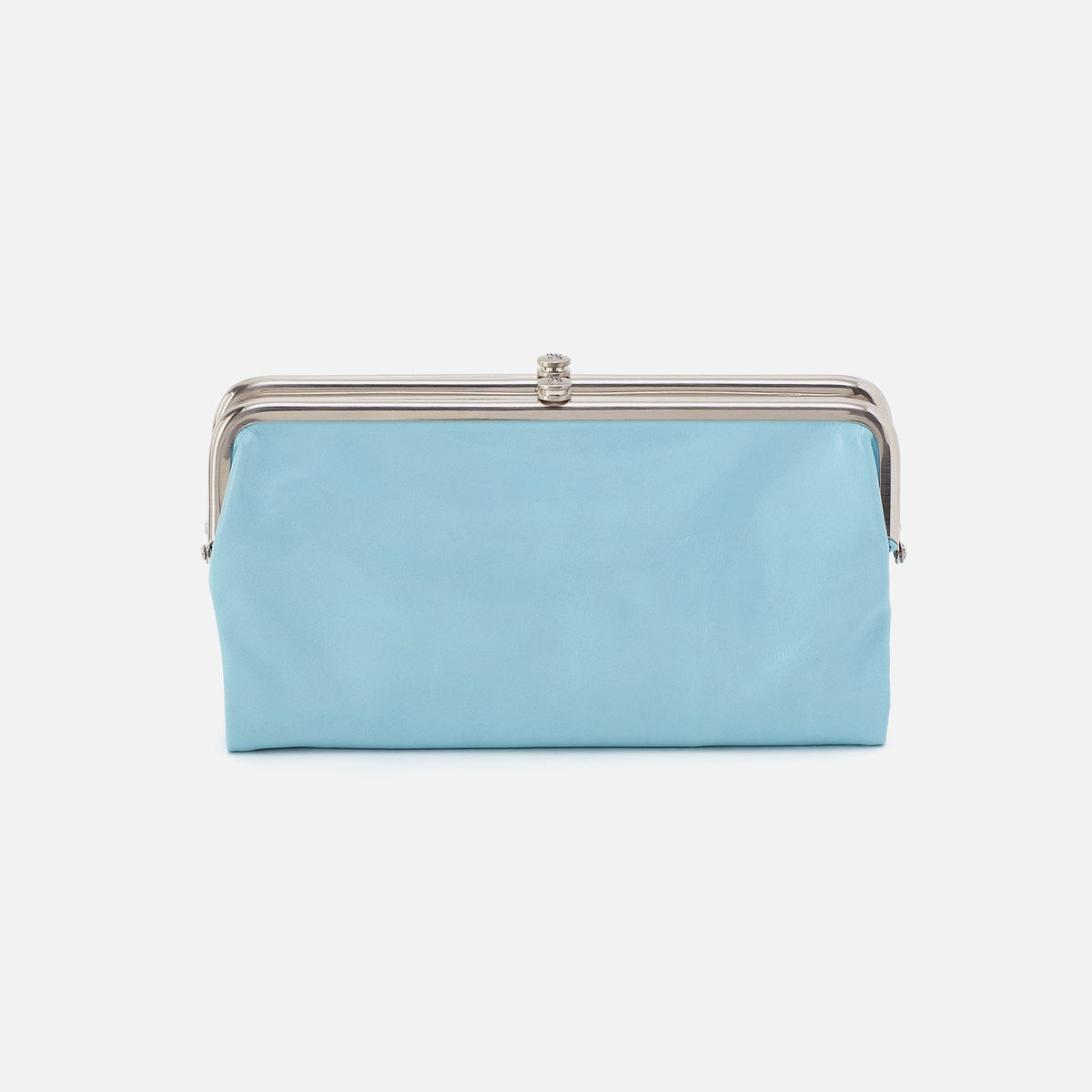 HOBO Lauren Clutch-Wallet In Polished Leather - Stratosphere