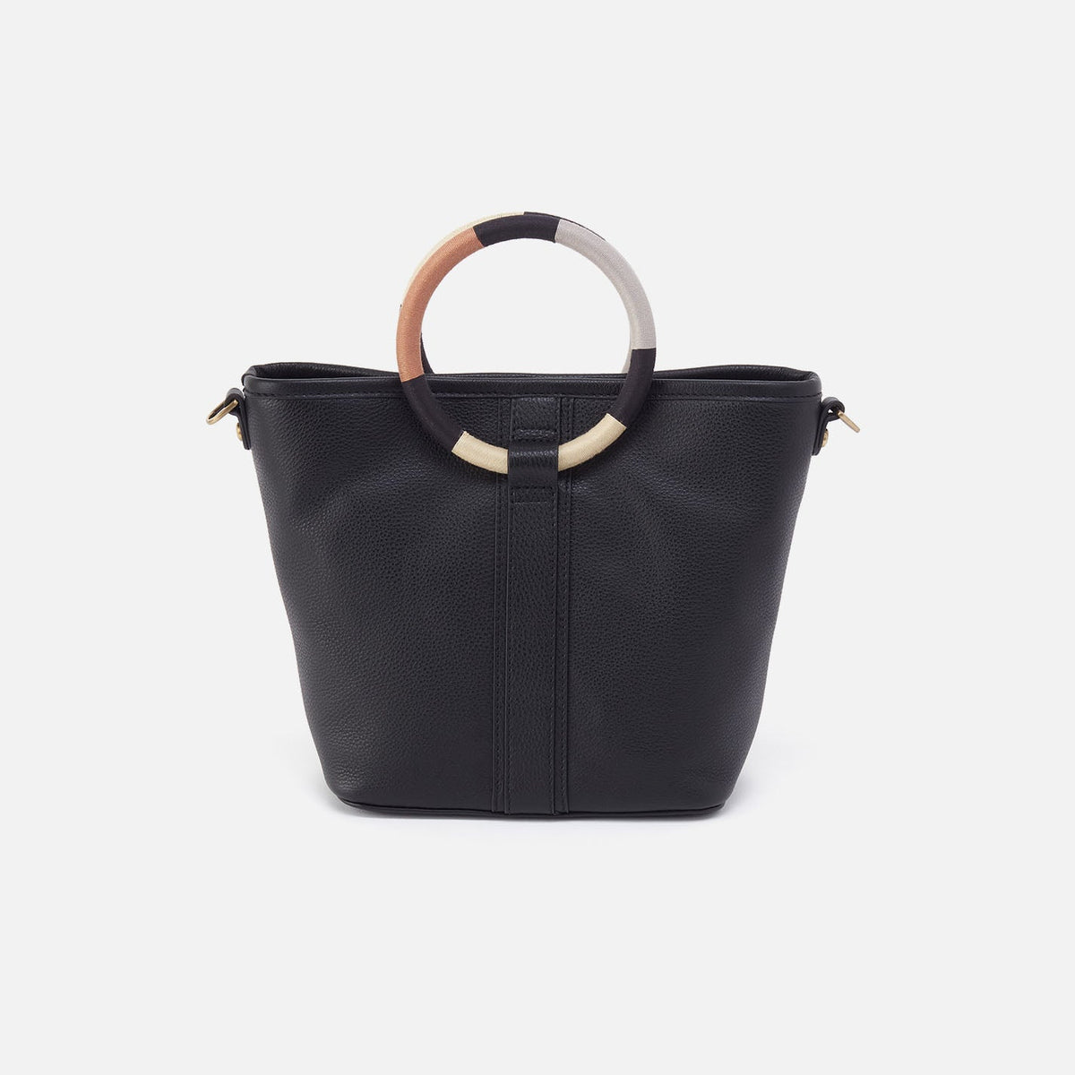 HOBO Luna Small Tote In Pebbled Leather - Black