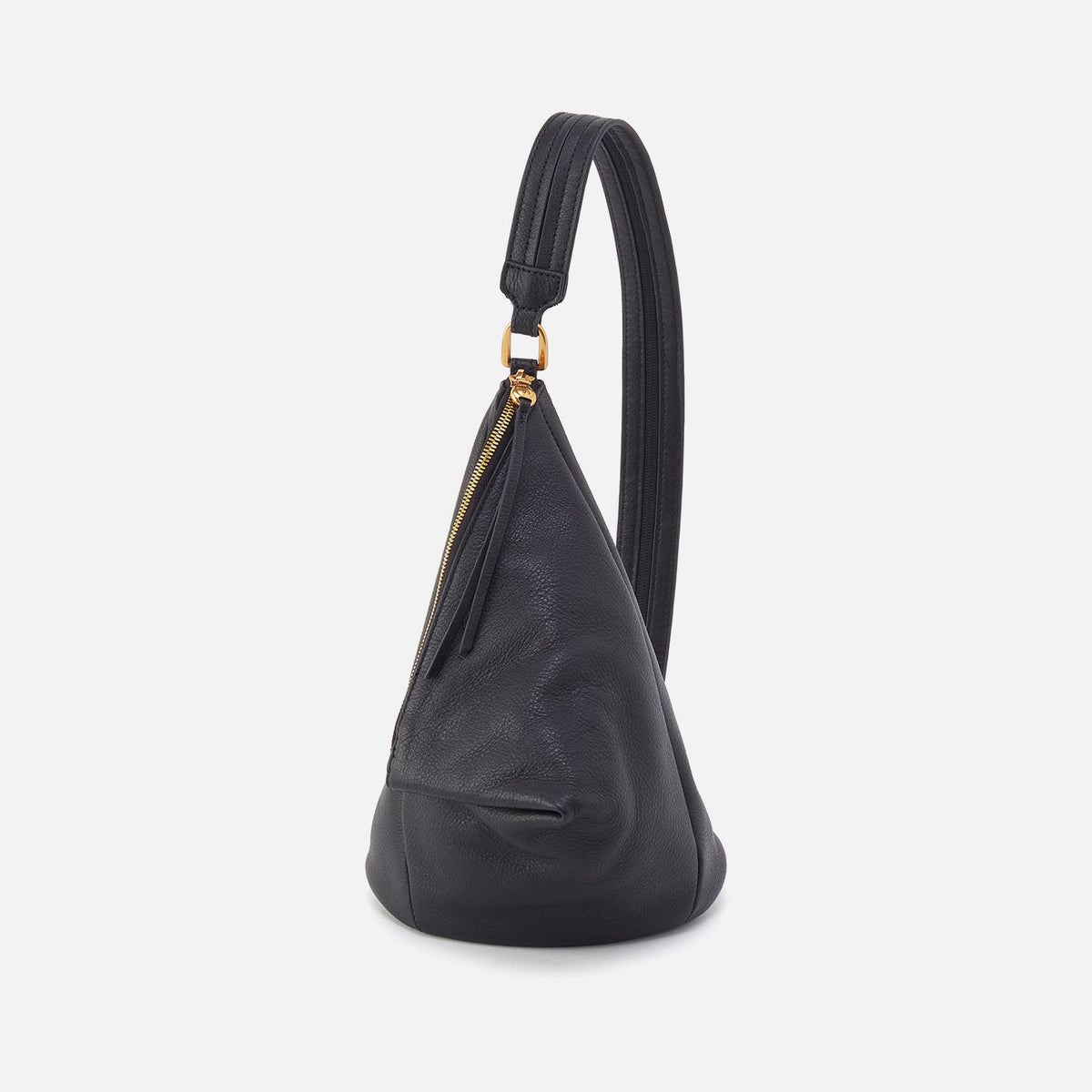 HOBO Sway Small Sling In Pebbled Leather - Black