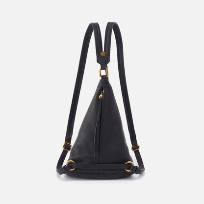 HOBO Sway Small Sling In Pebbled Leather - Black