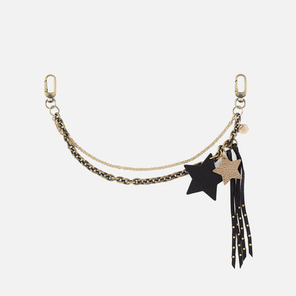 HOBO Stardust Bag Swag in Pebbled Leather - Black