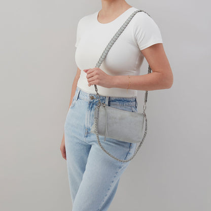 HOBO Darcy Crossbody In Buffed Leather - Misty Harbor