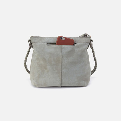 HOBO Lasso Medium Crossbody In Buffed Leather - Misty Harbor