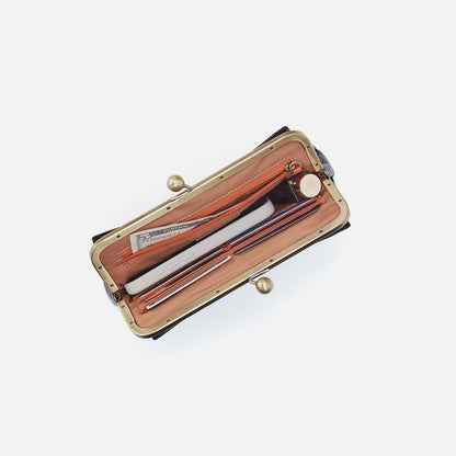 HOBO Lauren Frame Crossbody In Polished Leather - Lily
