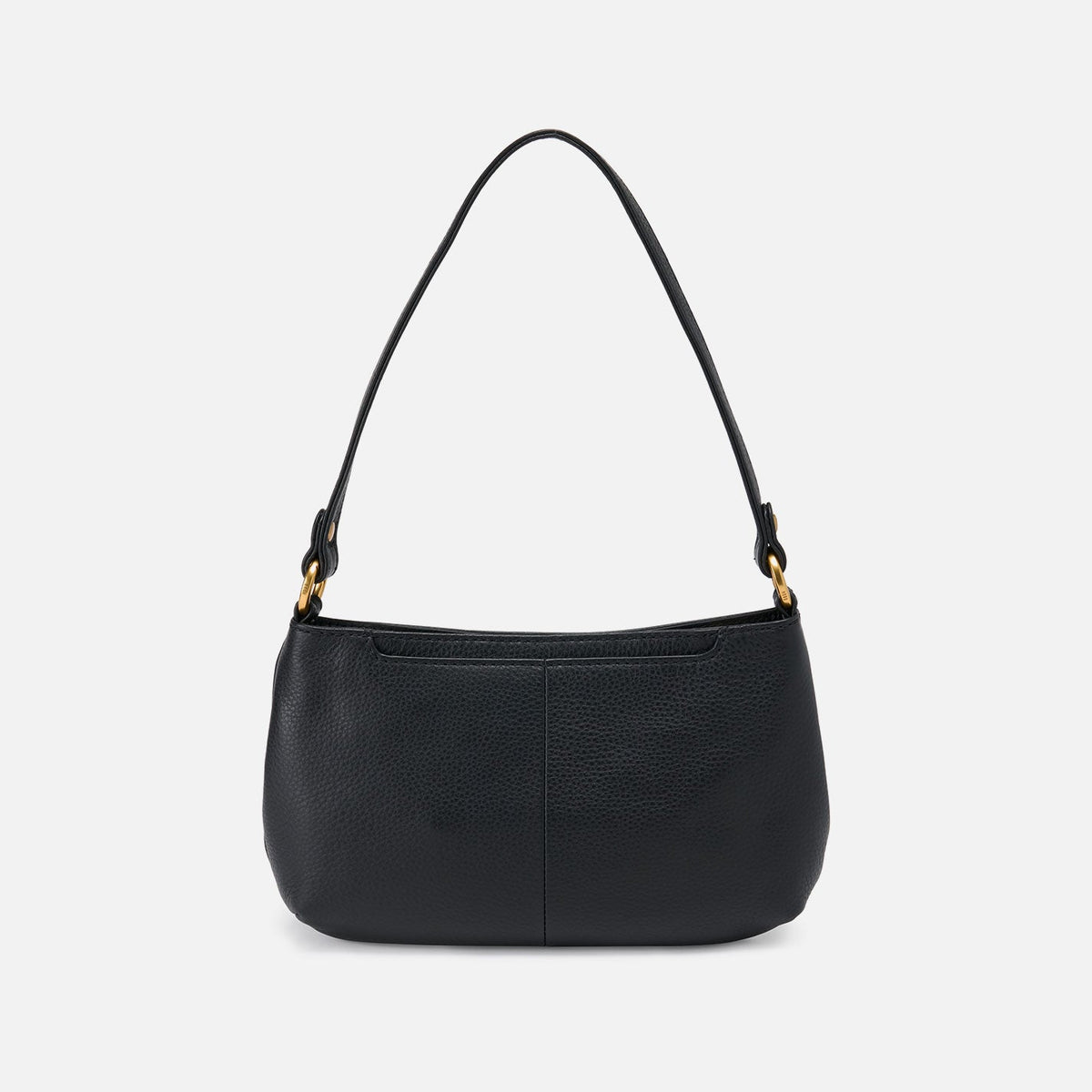 HOBO Pier Baguette In Pebbled Leather - Black