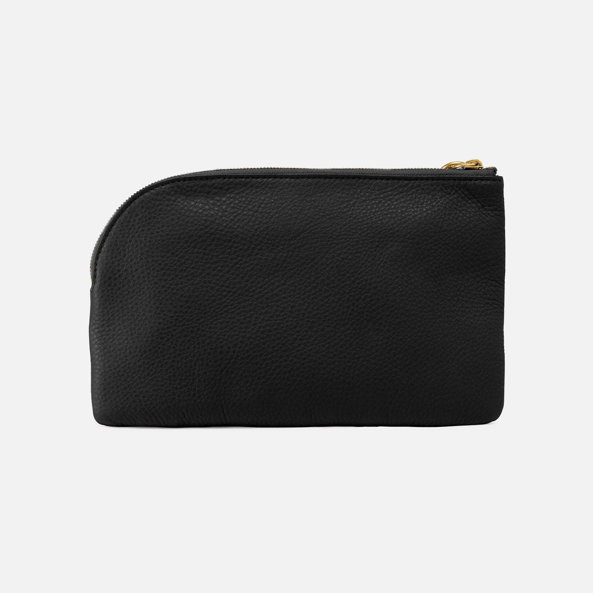 HOBO Tabby Wristlet In Pebbled Leather - Black